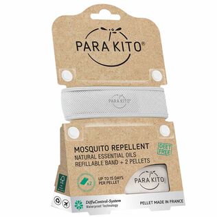 Mosquito Repellent Wristband, White
