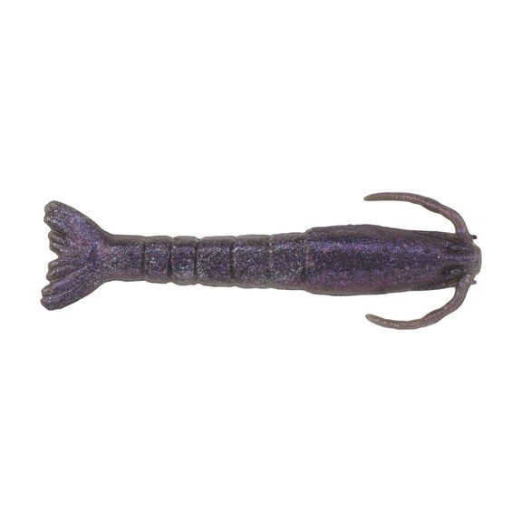 3" Gulp!&reg; Saltwater Shrimp, Purple Chrome image number 0
