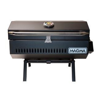 Anacapa Portable Gas Grill, Stainless Steel, Black