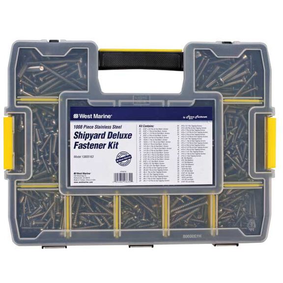 Shipyard Deluxe Fastener Kit, 1008-Pack image number 0