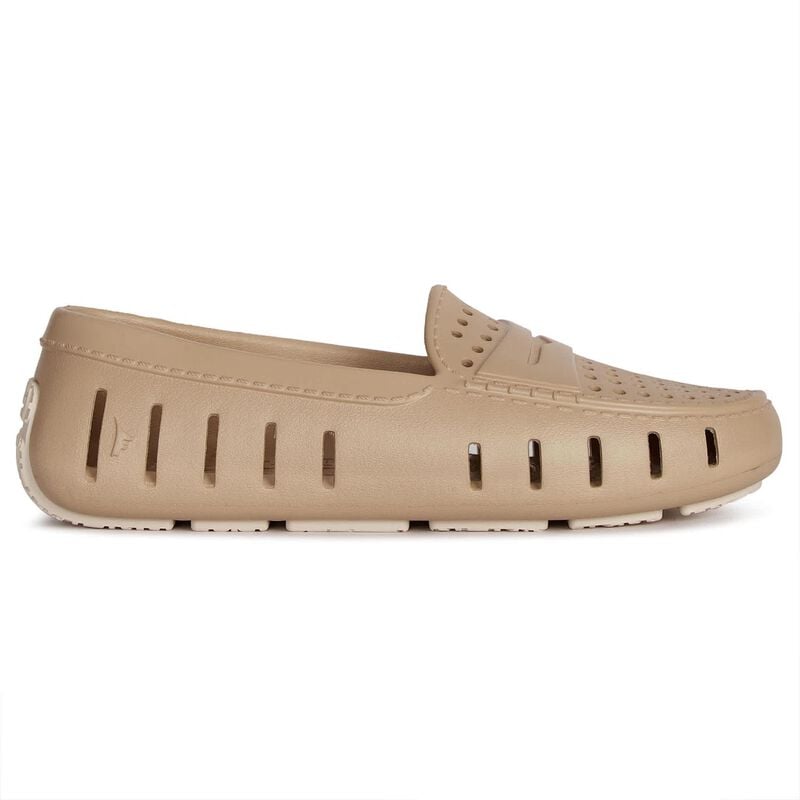 Floafers Women's Posh Driver Classic Shoes, in Warm Sand/Coconut, Size 11 | by West Marine