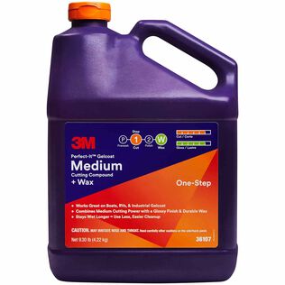 Perfect-It&trade; Gelcoat Medium Cutting Compound + Wax, Gallon