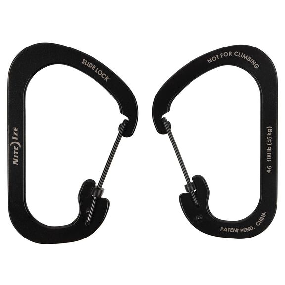 SlideLock&reg; Carabiner Stainless Steel image number 2