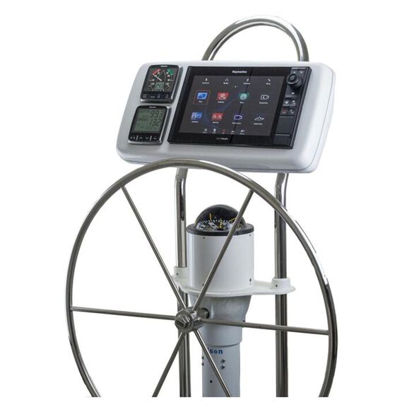 SystemPod Precut for Raymarine eS127 and eS128 and 2 Instruments, for 9.5"W Guard image number 0