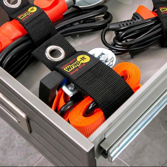 17" Heavy-Duty Storage Straps, 2-Pack image number 3