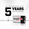Energizer MAX 9V Batteries, 2 Pack image number 6