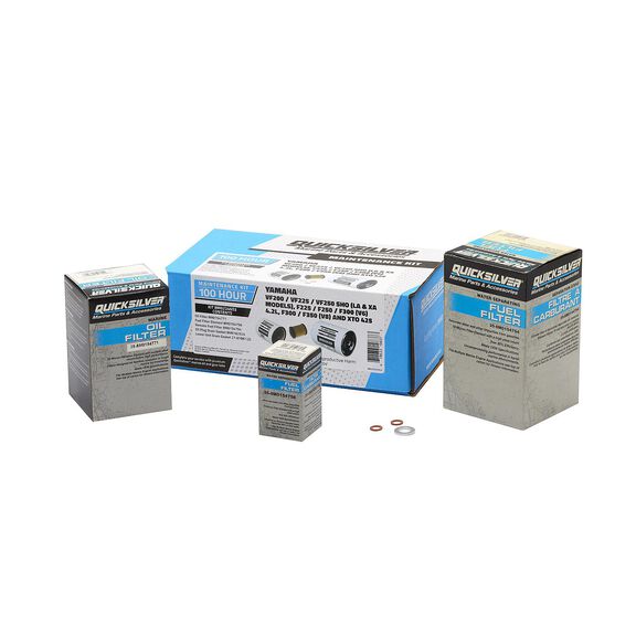 Quicksilver 8M0224553 100 Hour Maintenance Kit, Yamaha Various 200-350 and XTO 425 image number 0