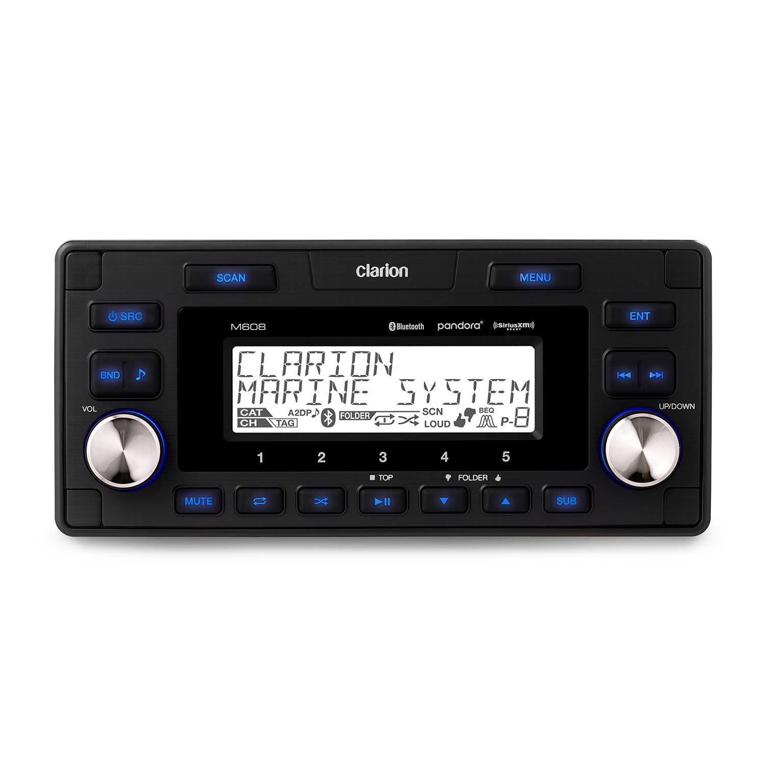 M608 BT 4-ZONE Marine Digital Media 