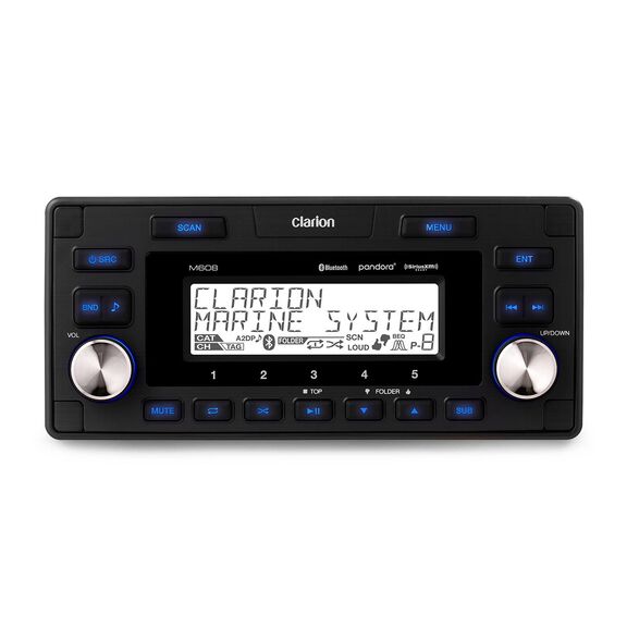 M608 BT 4-ZONE Marine Digital Media Receiver with Bluetooth image number 0