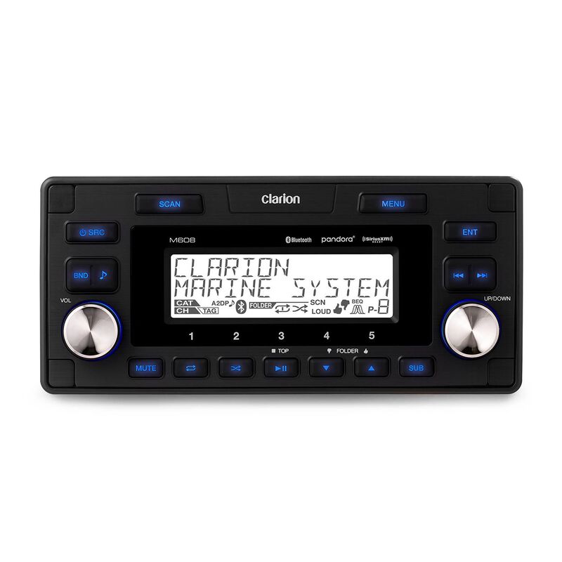 CLARION MARINE AUDIO M608 BT 4ZONE Marine Digital Media Receiver with