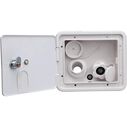 SEAFLO RV Water Inlet Hatch Lockable Gravity & Pressure Fill White ABS image number 4