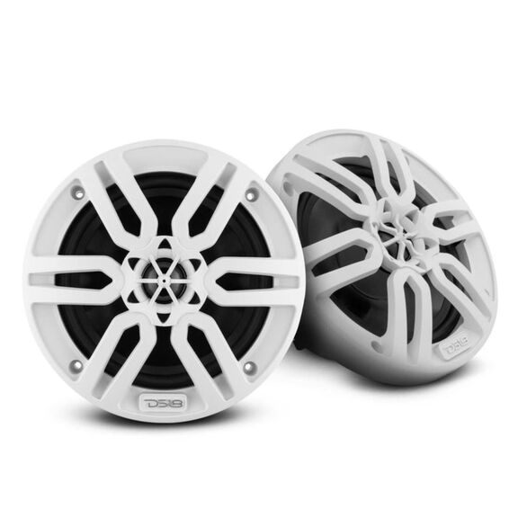 HYDRO 6.5" 2-Way Marine Speakers, 200 Watts, White image number 0