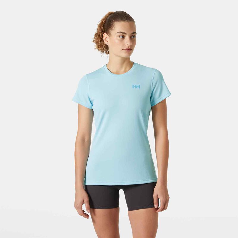 Helly Hansen Women's HH Lifa Active Solen Shirt, in Light Cyan, Size Large | by West Marine