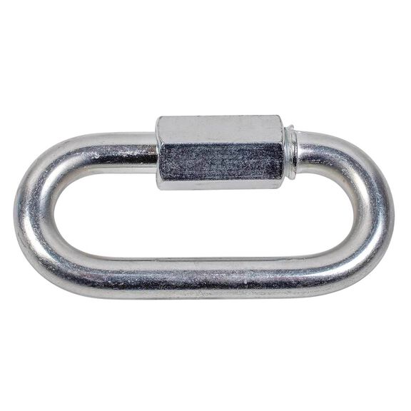 1/4 x 2 1/4 Galvanized Chain Quick Link image number 0