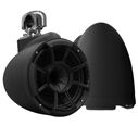 Wet Sounds REV 10 Black Special Edition Revolution Series 10" Matte Black Tower Speakers with Stainless Steel Swivel Clamps (Pair) image number 0