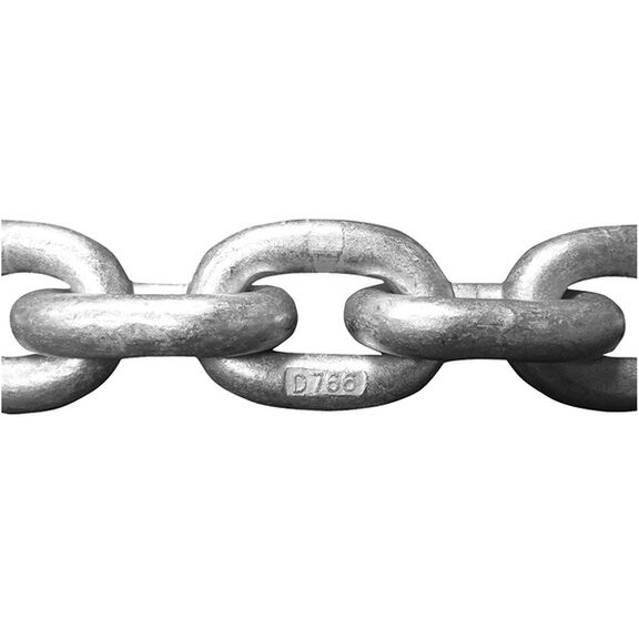 Grade 30 DIN766 Hot-Dip Galvanized Chain image number 0