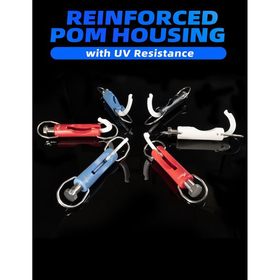BLUEWING Zirconia Outrigger Release Clips Blue, 2pcs image number 6