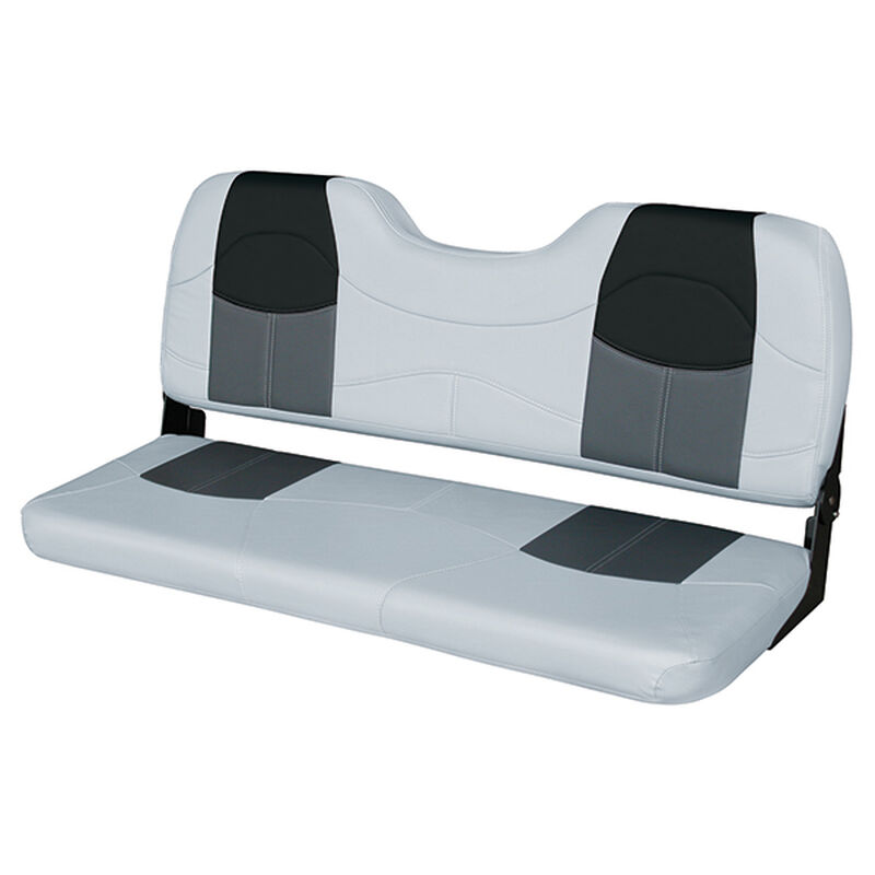 48" Bench Seat, Gray/Charcoal/Black image number 0