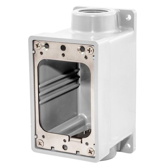 Watertight Series, FD Box, 1" NPT, White image number 0