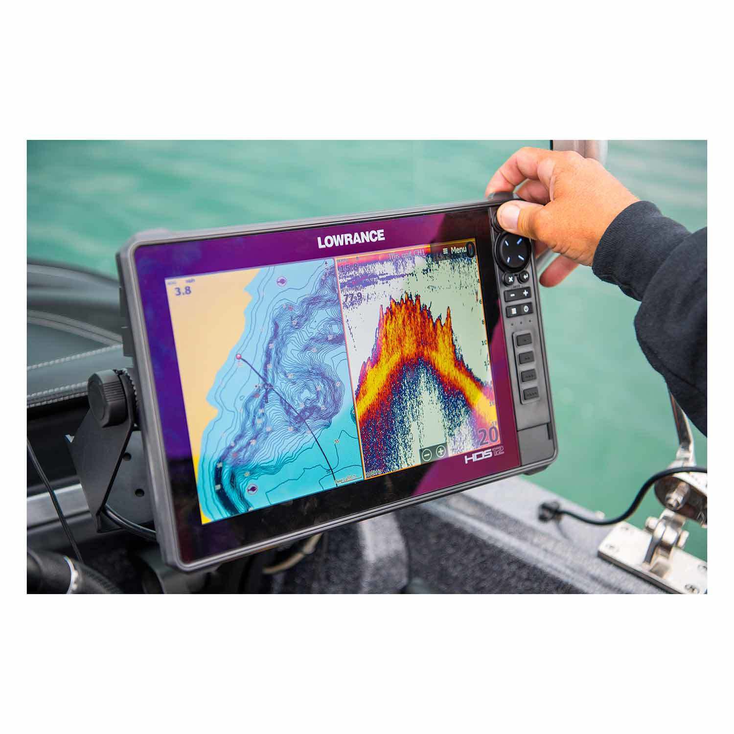 Lowrance HDS-12 Live 3-in-1 Transducer for sale online 