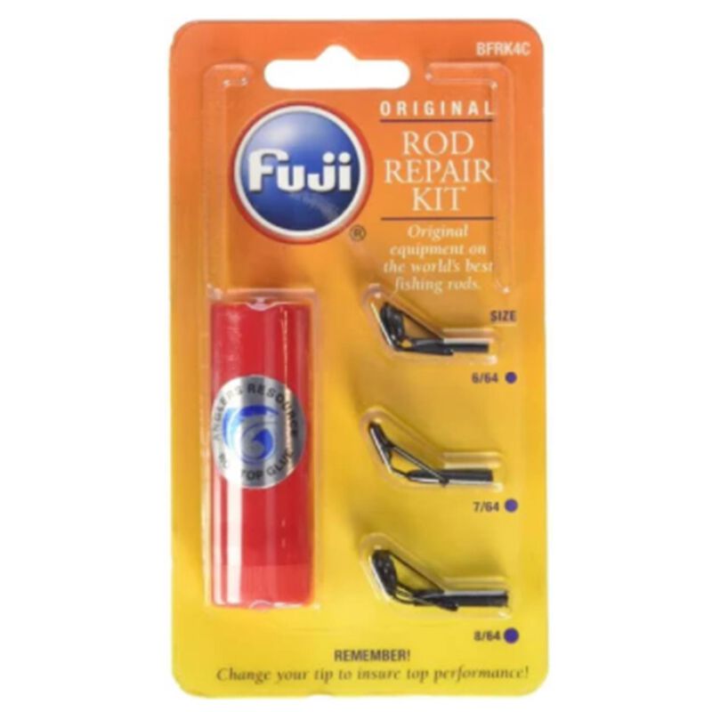 FUJI OPTICAL Fishing Rod Tip Repair Kit, Black West Marine