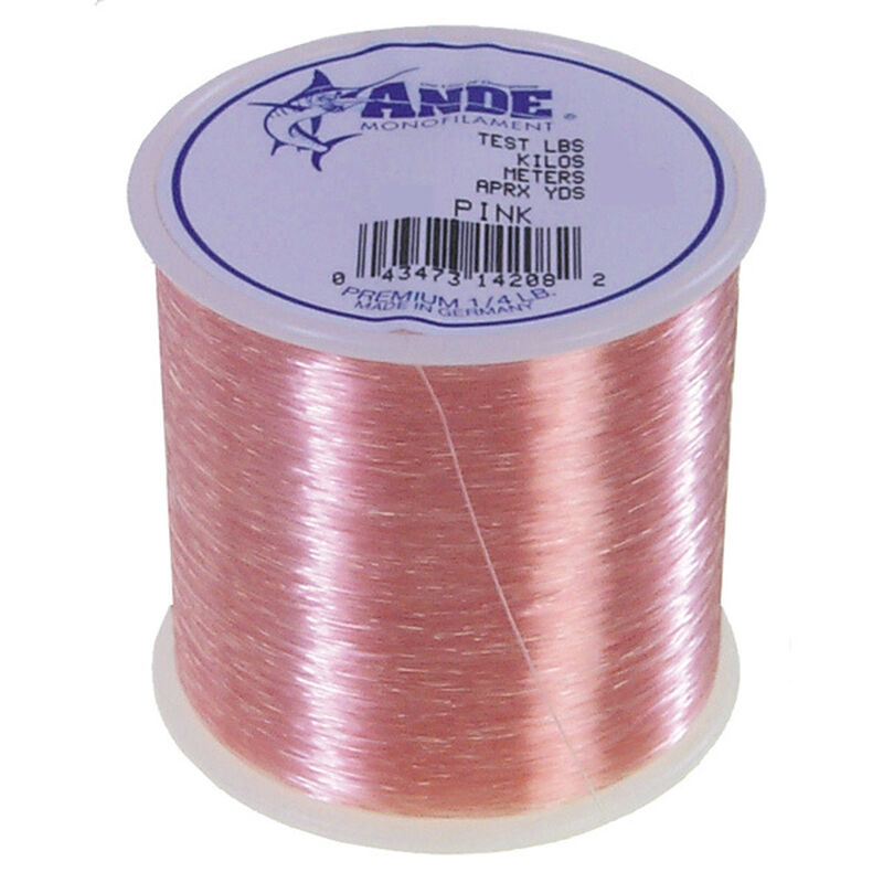 Premium Mono Line 1/4Lb Spool, Pink, 20Lb, 600Yds
