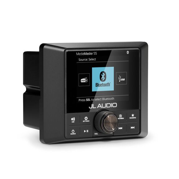 MediaMaster&reg; 55  Premium, Compact Marine Source Unit with Full-Color LCD image number 2