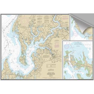 Chester River Decorative Nautical Chart