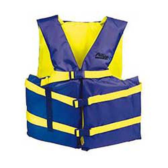 Runabout Life Jacket, Adult Universal, 30"-52" Chest image number 0