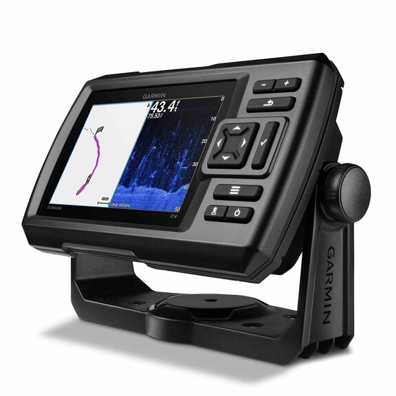 Striker&trade; 5cv 5-inch CHIRP Fishfinder with GPS, ClearV&uuml; Scanning Sonar and Transducer image number 2