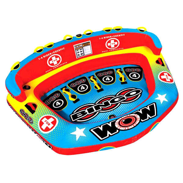 WOW SPORTS Bingo 4-Person Cockpit Towable Tube