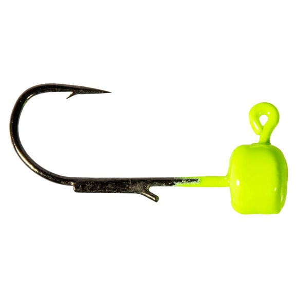 Micro Finesse Shroomz, Chartreuse, 5-Pack image number 0