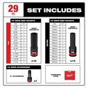 SHOCKWAVE&trade; Impact Duty&trade; 1/2" Drive SAE & Metric Deep 6 Point Socket Set, 29 Piece image number 1