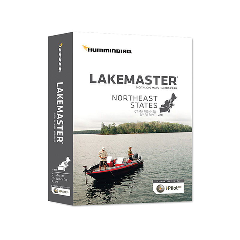 HCNE2 Lakemaster NorthEast States Chart MicroSD Card, Version 2 image number 0