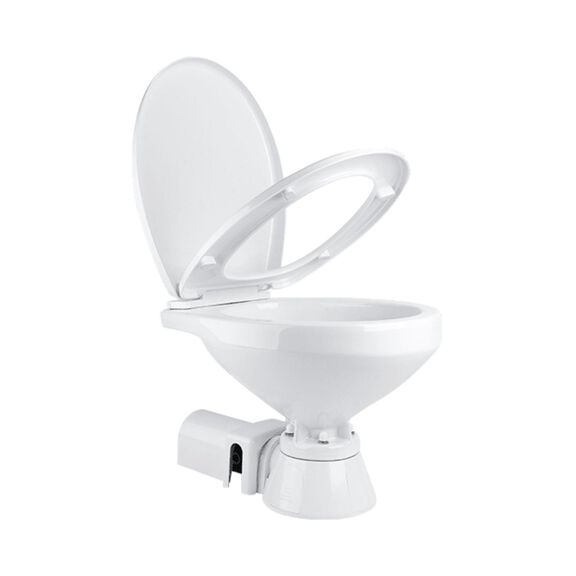SEAFLO 12V Electric Marine Toilet, Compact Ceramic Bowl with Macerator Pump image number 0