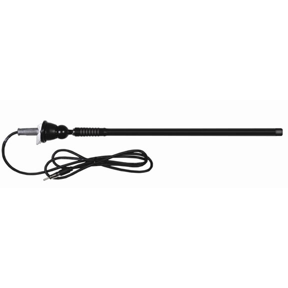 AM/FM Universal Flexible Whip Antenna, Black image number 0
