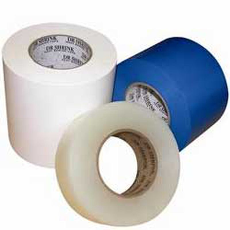 Heat Shrink Tape, 4" x 180', White image number 0
