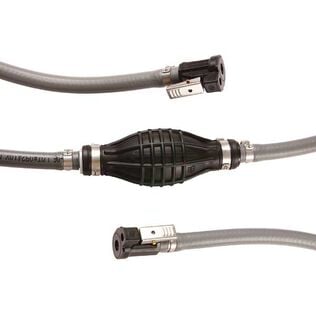 Yamaha O/B Standard Fuel Line, Quick Connect, Female w/Round Post, 6' x 3/8"