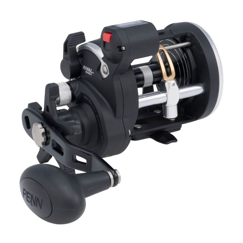 PENN Rival 20LWLC Level Wind Conventional Reel with Line Counter