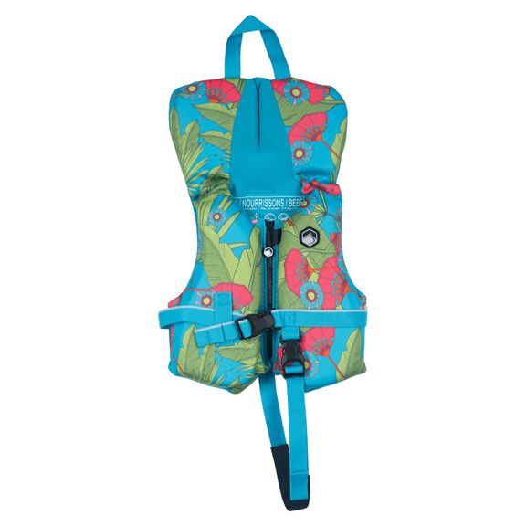 Dream Infant CGA Life Jacket, Blue Flowers 0-30 image number 0