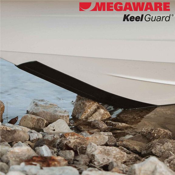 8' KeelGuard Protection Strip, White image number 2