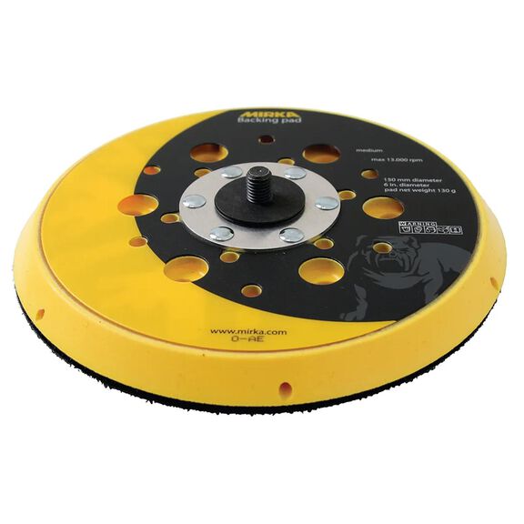 6" Backup Pad, Grip 48H, 130g image number 0