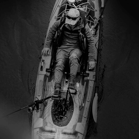 The Catch 130 Hydryve Sit-On-Top Angler Kayak image number 4