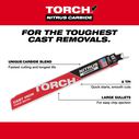 12" 7TPI The TORCH&trade; for CAST IRON with NITRUS CARBIDE&trade;, 1 Pack image number 1