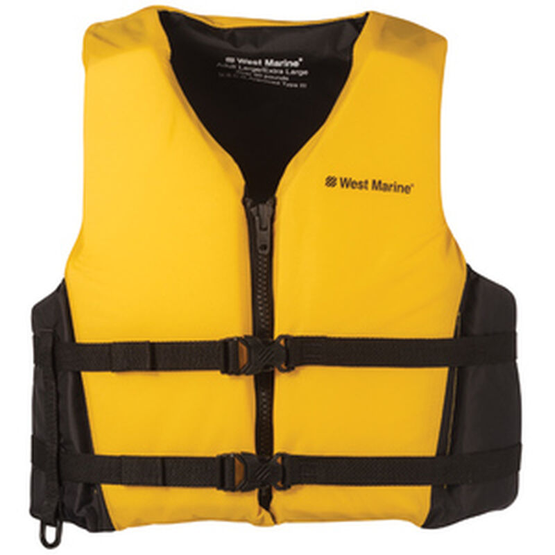 WEST MARINE Cruiser LifeJacket, L/XL, Chest Size 40"48" West Marine