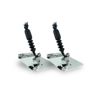 Stainless Steel Smart Tabs 7"X8" plates / 30lb. Actuators Fully Automatic Trim Tabs