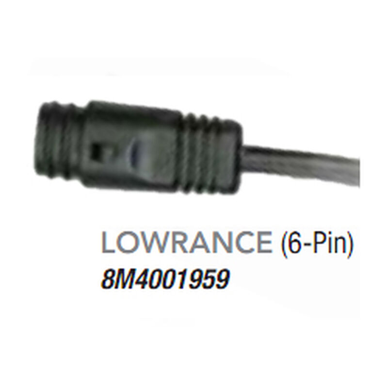 Lowrance 6-Pin, 200-kHz Sonar Adapter image number 0