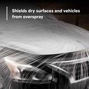 3M&trade; Premium Plastic Sheeting with 233+ Masking Tape (36 mm), 16' x 400' image number 1