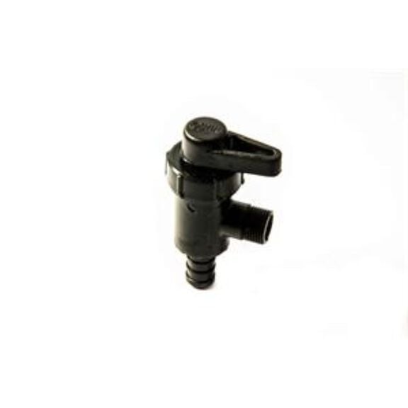 1/2" Barb x 3/8" Compres Angle Valve image number 0