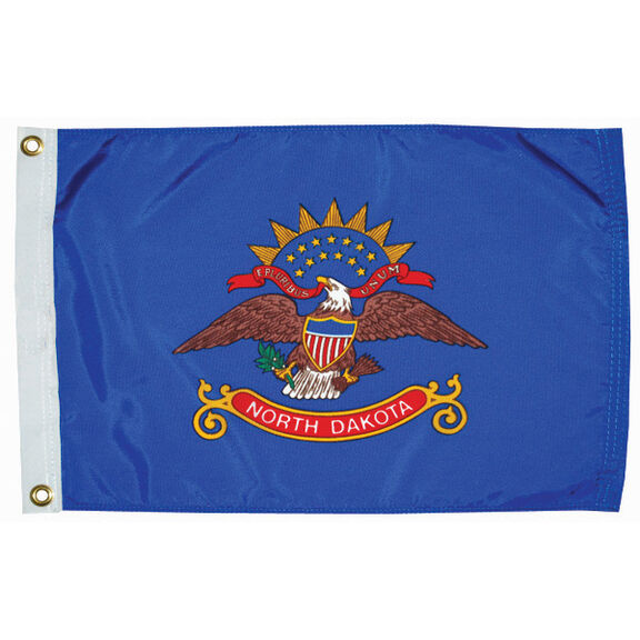 North Dakota State Flag, 12" x 18" image number 0